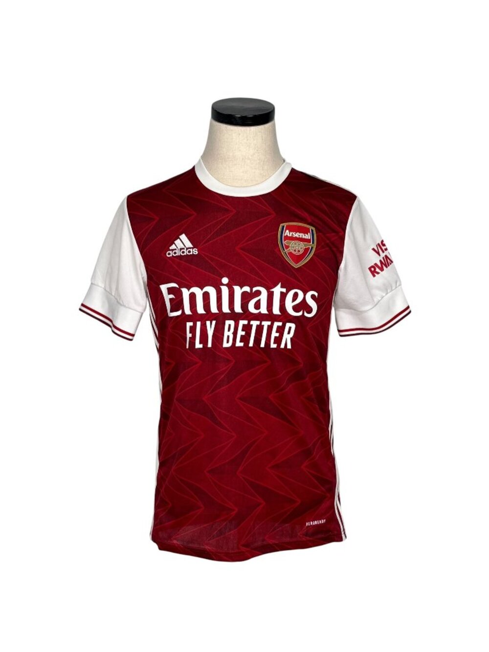 Adidas Arsenal 20/21 Home Jersey Aeroready Mens Small Maroon/White NWT